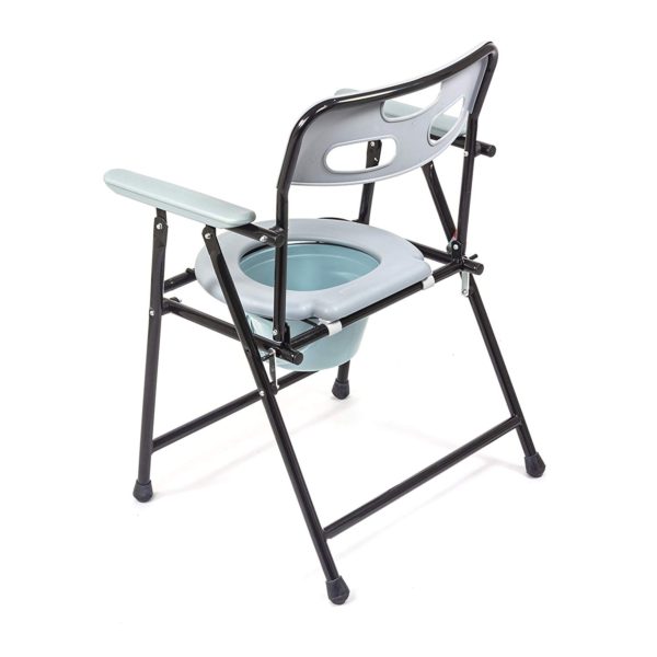 Buy KosmoCare Deluxe Commode Chair MS Frame (Grey) at lowest price