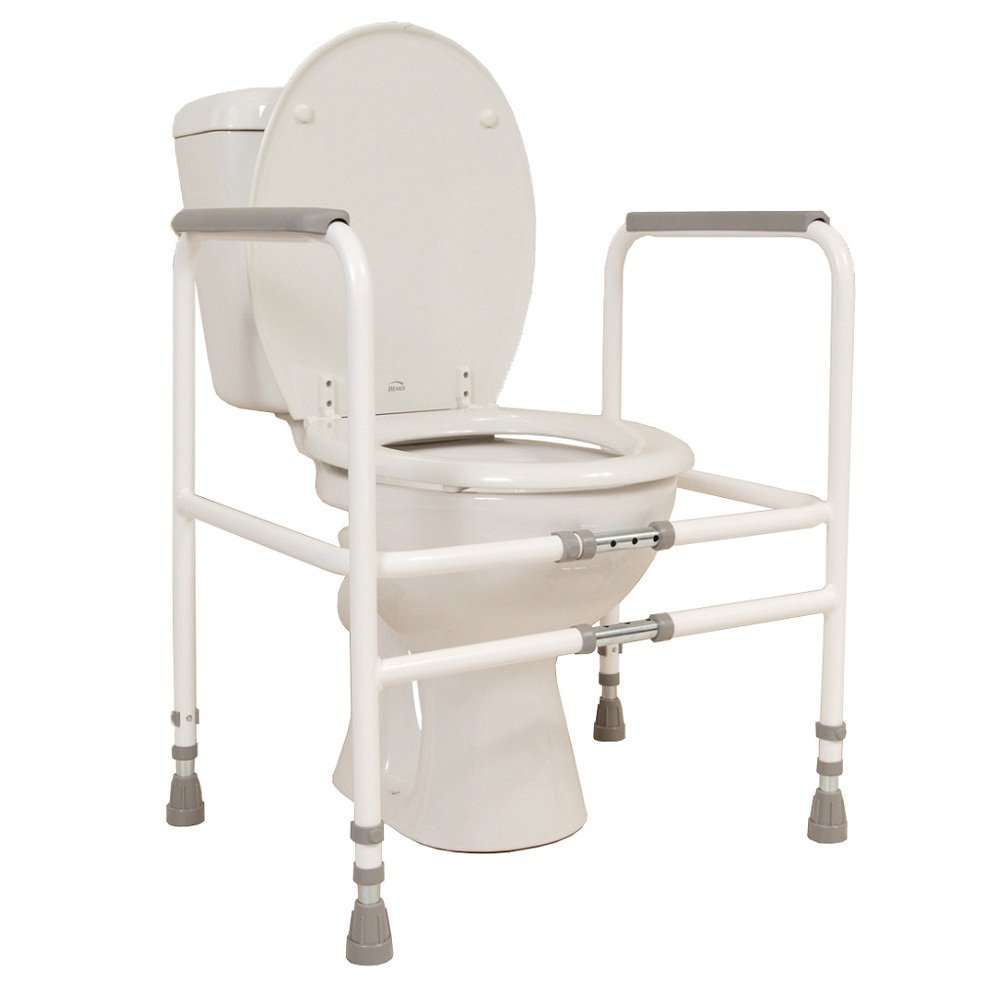 Buy NRS Healthcare Height & Width Adjustable Toilet Frame at lowest