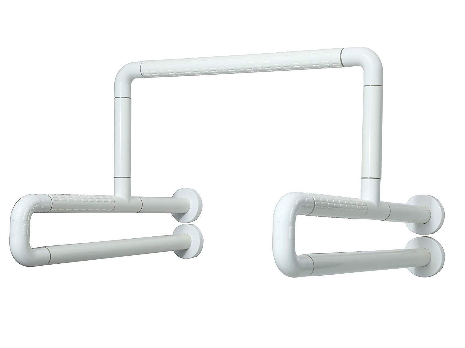 Buy Dolphy ABS Wall Mounted Foldup Toilet Grab Bar (White) at lowest