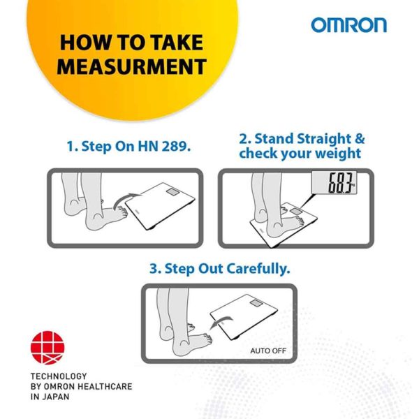  OMRON HN289 Scale - Ocean Blue : Health & Household