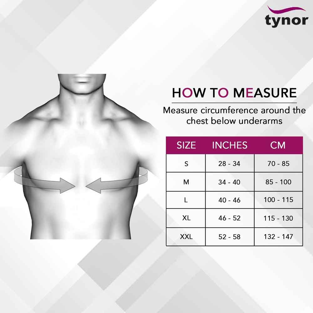 Tynor Tummy Trimmer/Abdominal Belt(8inch/20cm, compression